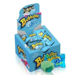 Bubbaloo Chicle Mint Chewing Gum 60ct